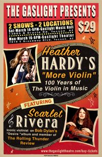 Heather Hardy's More violin with Scarlet Rivera