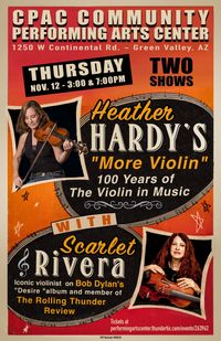 Heather Hardy's More Violin with Scarlet Rivera 