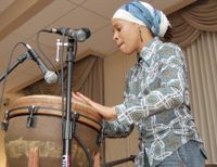 Camille Who? Solo Vocal/Percussion Act