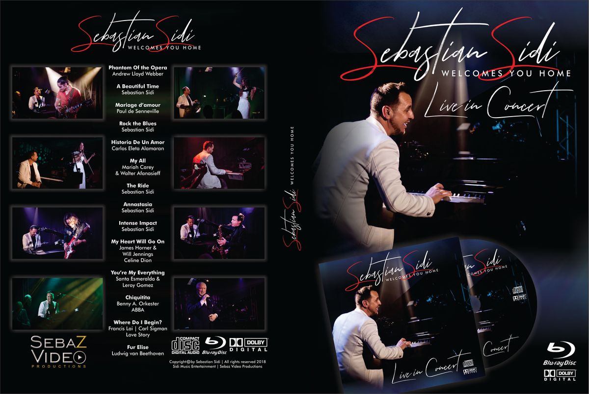 Blu-Ray and DVD Combo | Sebastian Sidi "Welcomes You Home"