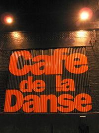 Concert Café de la Danse