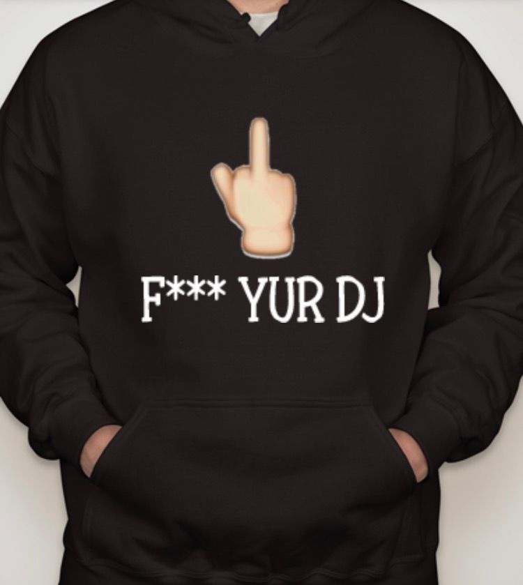 F YUR DJ HOODIE MEN