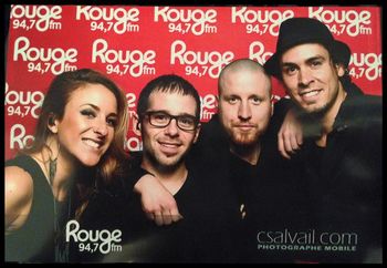 Tone Call avec Rouge FM Mauricie, 2016
