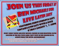Chris Cordova Jazz at Ben Michaels Restaurant