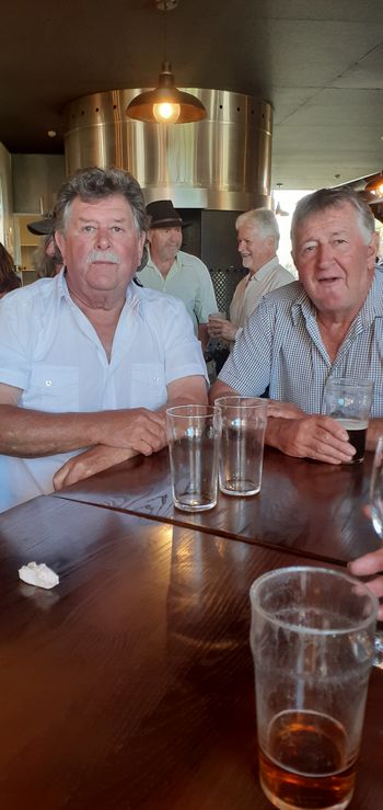 Tony Mac and James, Arnie at the Rear

