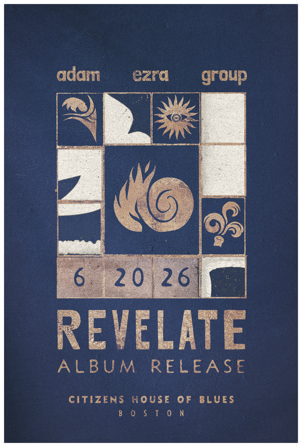 Revelate Signed Album Release Concert Poster