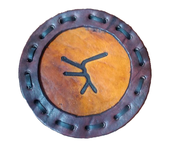 Coaster Set - Leather Logo: $55 (Set of 4)