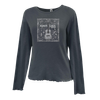 Artistic Guitar Women's Long Sleeve Shirt (Dark Gray)