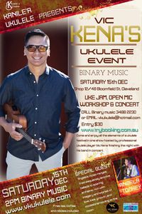 Vic Kena's Ukulele Event