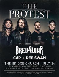 the protest