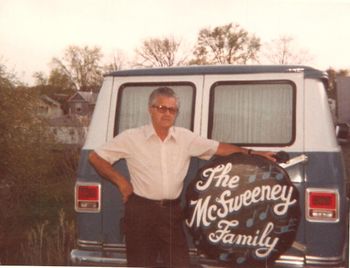 Dad and the first "bus"
