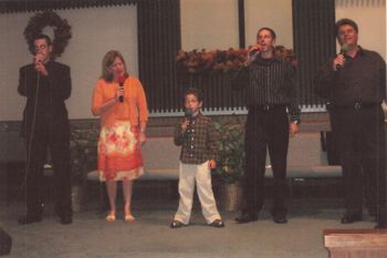 Brady's First Song With The Family
