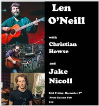 Len O'Neill with Christian Howse and Jake Nicoll