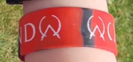 OA Red Rubber Bracelet