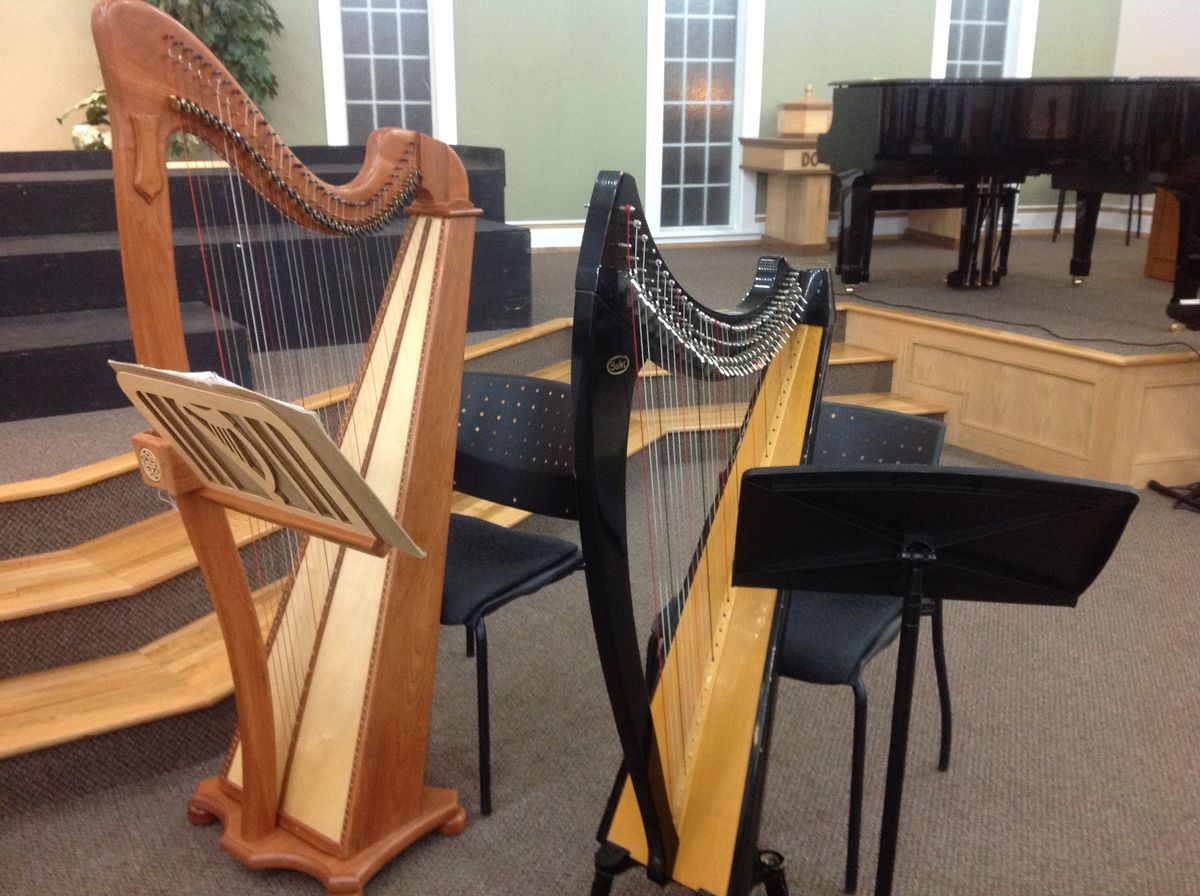 Sheet Music for harp ensemble commission