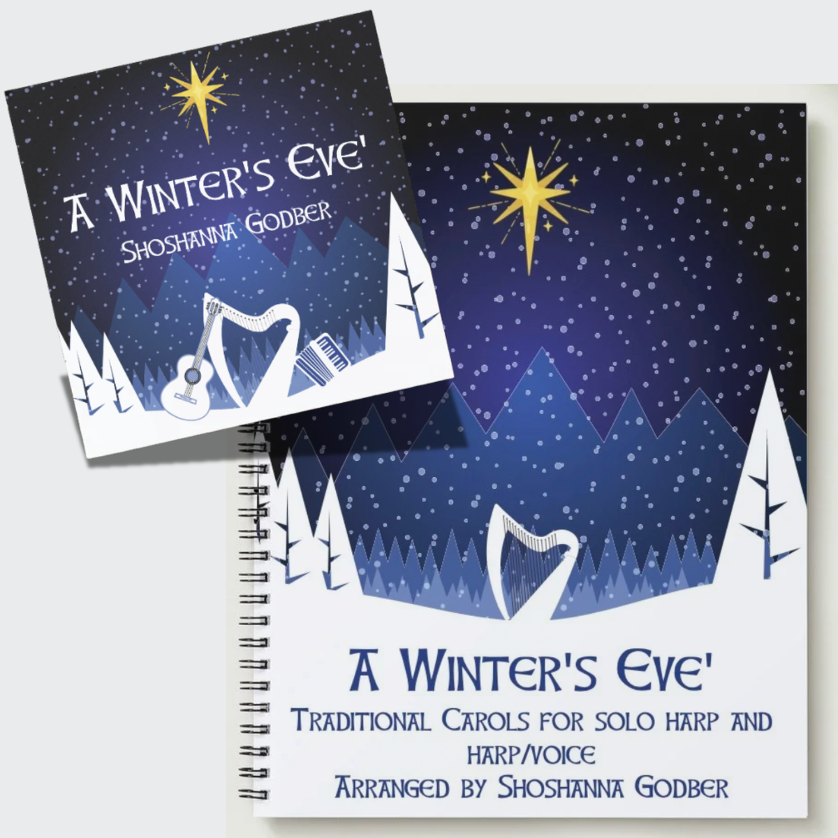 Solo Harp and Harp/Voice Book and Digital Album