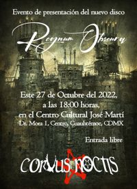 Corvus Noctis Presentación Regnum Obscura