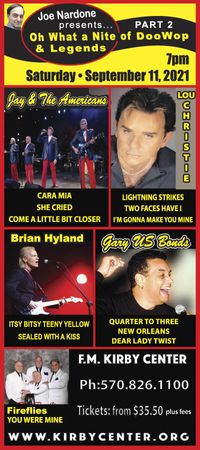 Lou Christie and Gary US Bonds