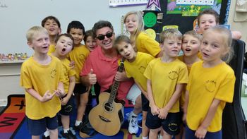With St James 1st Grade Class
