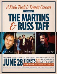 Kevin Pauls & Friends with The Martins and Russ Taff 