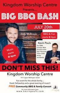 BIG BBQ BASH! & Concert - Kevin Pauls & Jody McBrayer