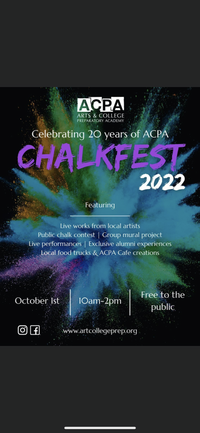Chalkfest 2022: Celebrating 20 Years of ACPA 