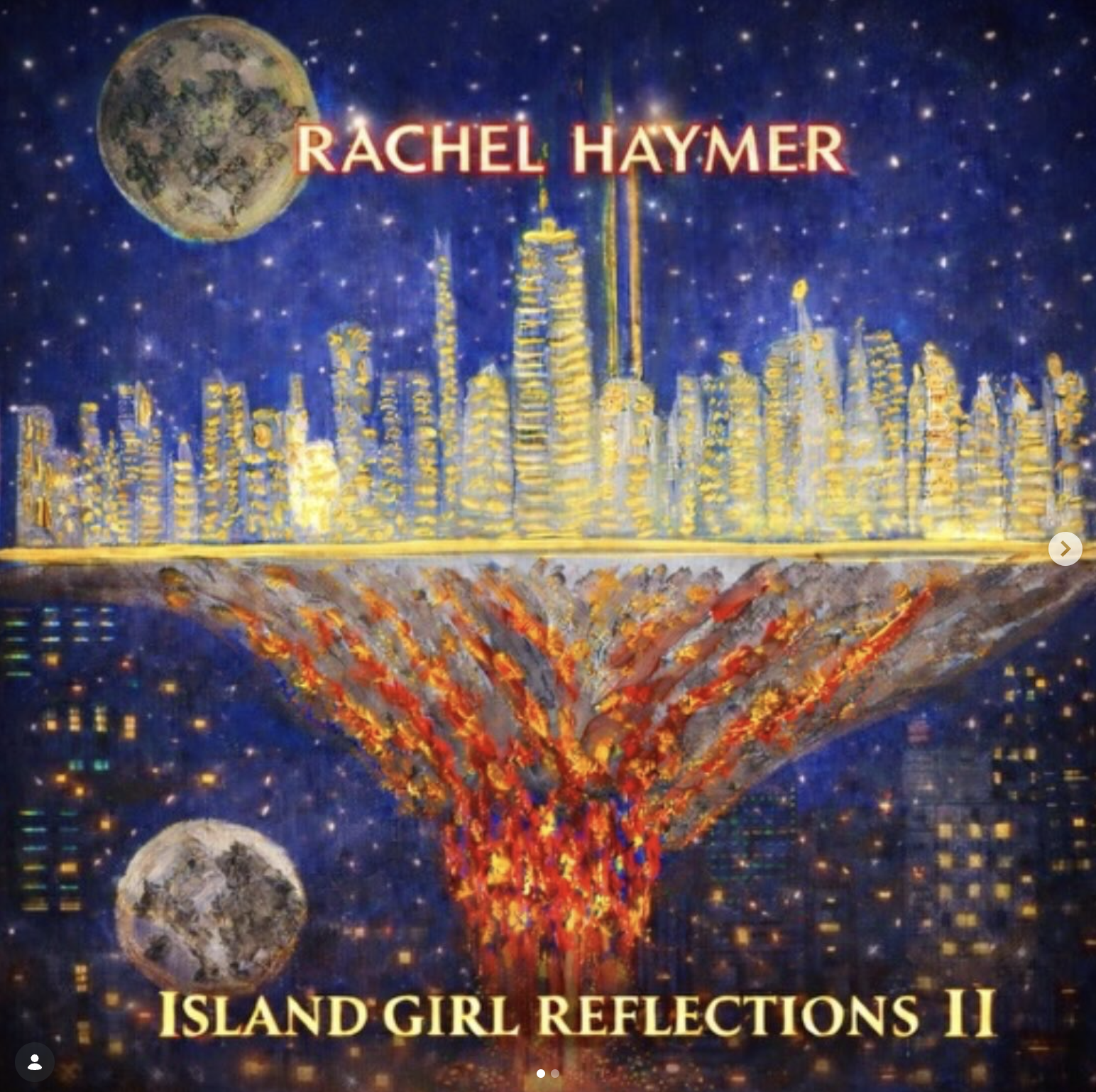 Island Girl Reflections II album cover by Rachel Haymer