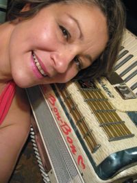 Ana Bon-Bon w/ Curtis DeBray & Sandy 'Bone' Smith at Guilt!