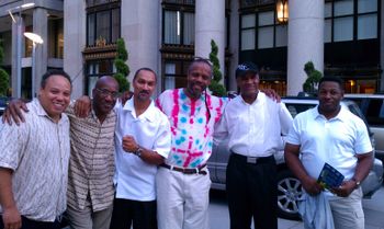 Gerrell performs at center Plaza Baltimore MD
