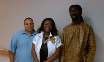 Performance Baltimore Veteran Office VA director and malady Mbow guitarist
