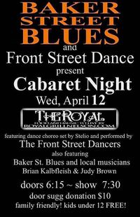 Cabaret Night at The Royal