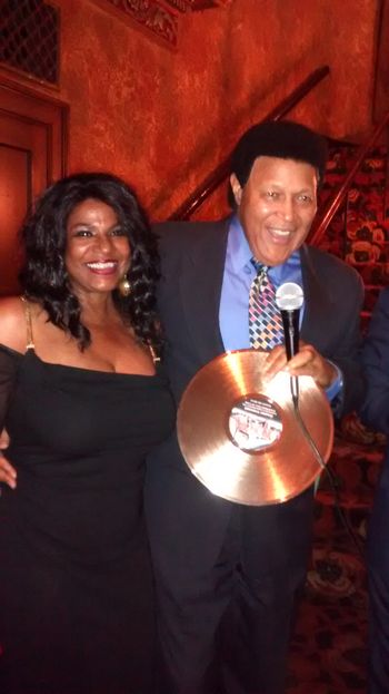 Savon and Chubby Checker
