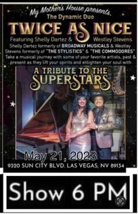 Patrice Isley sings at "My Mother's House"