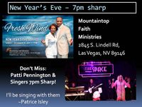 Patrice Isley singing at Mountaintop Faith Ministries