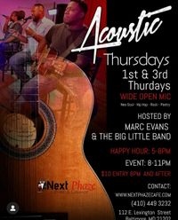 Patrice Isley sings at Acoustic Thursdays