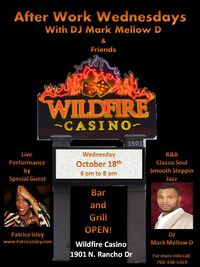 After Work Wednesdays with Mark Mellow D, featuring Patrice Isley