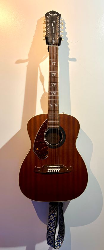 Fender Tim Armstrong Hellcat 12 String.  Purchased online sometime in the early 2010's.  I love me some Rancid so this was an obvious choice for me.
