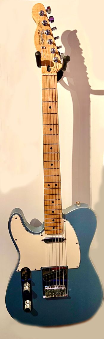 NOS Fender Tele Player Series (MIM).  Bought at Southpaw Guitars in 2025

