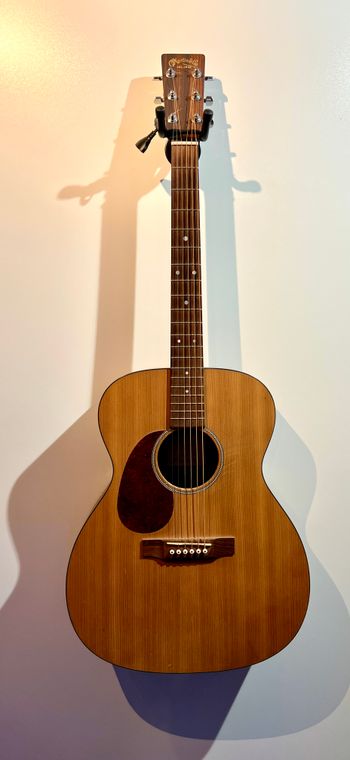 Martin Jumbo.  Purchased from Acoustic Outfitters Stratham NH sometime in the early 2000's
