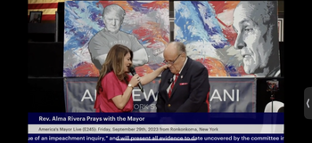 Praying for Mayor Rudy Giuliani
