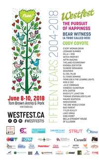 King Kimbit and Black Wax at WESTFEST15