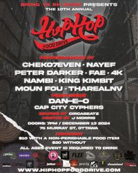 King Kimbit and Cap City Cyphers at Hip Hop Food Drive 2024