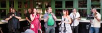 Midsummer afternoon at Muldoon's Irish Pub