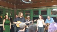 September Sunday in the Courtyard