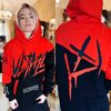 Black and Red hoodie 