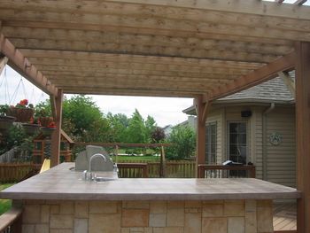 I can still remember when the counter top was done and we installed the appliances. I walked up to the counter and felt like I was on vacation at a resort
