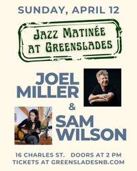 Jazz Matinee at Greenslades