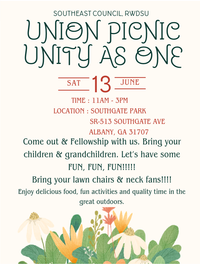 Union Picnic: Unite As One