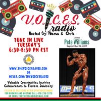 V.O.I.C.E.S Radio - Interview w/ Pete Williams