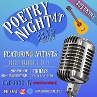 Poetry Night at Indigo Blue Gallery
